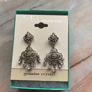 MIA Collection Genuine Crystal Earrings